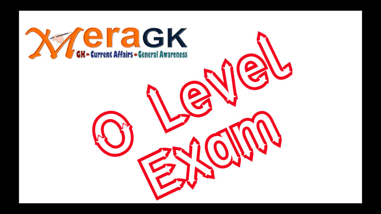 O Level Exam