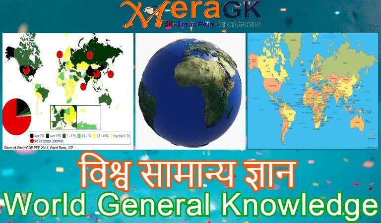 world gk in hindi, world general knowledge, vishw samany gyan