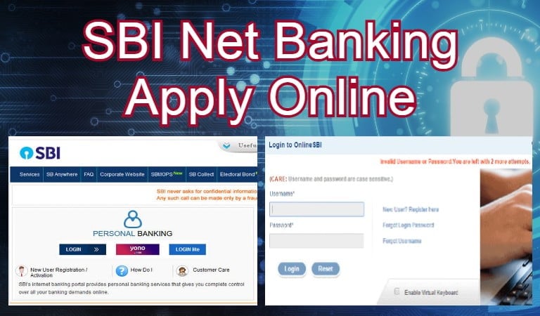SBI Net Banking Apply Online - Complete Registration Process